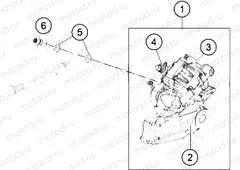 REAR BRAKE CALIPER