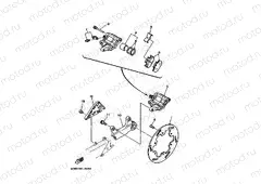 REAR BRAKE CALIPER