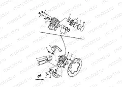 REAR BRAKE CALIPER