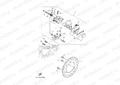 REAR BRAKE CALIPER