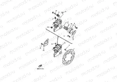 REAR BRAKE CALIPER