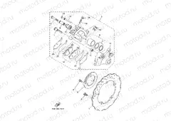 REAR BRAKE CALIPER