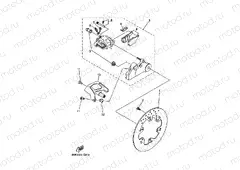 REAR BRAKE CALIPER