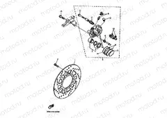 REAR BRAKE CALIPER