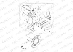 REAR BRAKE CALIPER