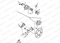 REAR BRAKE CALIPER