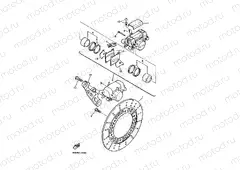 REAR BRAKE CALIPER