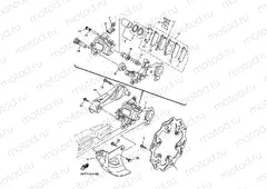 REAR BRAKE CALIPER