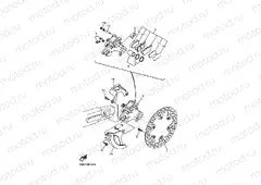 REAR BRAKE CALIPER