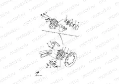 REAR BRAKE CALIPER