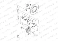 REAR BRAKE CALIPER