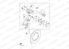 REAR BRAKE CALIPER