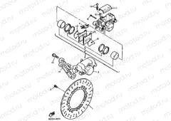 REAR BRAKE CALIPER