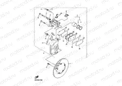 REAR BRAKE CALIPER