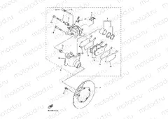 REAR BRAKE CALIPER