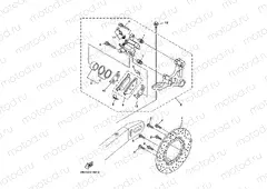 REAR BRAKE CALIPER