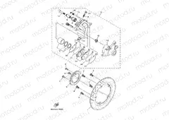 REAR BRAKE CALIPER