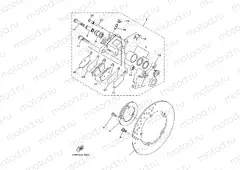 REAR BRAKE CALIPER