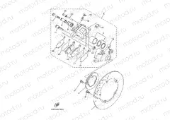 REAR BRAKE CALIPER