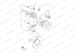 REAR BRAKE CALIPER