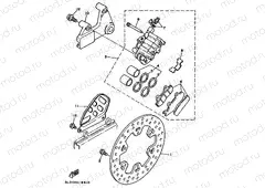 REAR BRAKE CALIPER
