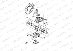 REAR BRAKE CALIPER
