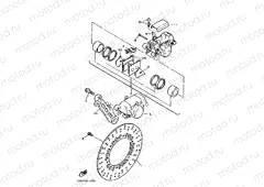 REAR BRAKE CALIPER