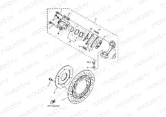 REAR BRAKE CALIPER