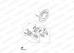 REAR BRAKE CALIPER