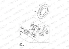 REAR BRAKE CALIPER