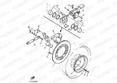 REAR BRAKE CALIPER