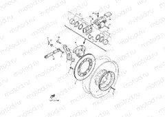 REAR BRAKE CALIPER