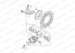 REAR BRAKE CALIPER