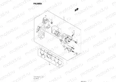 REAR BRAKE CALIPER