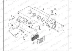REAR BRAKE CALIPER