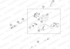 REAR BRAKE CALIPER|Frame|13
