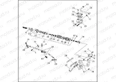 REAR BRAKE CONTROL (1 OF 2)