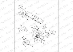 REAR BRAKE CONTROL - FLST (2 OF 2)