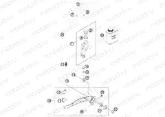 REAR BRAKE CONTROL|Frame|13
