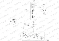 REAR BRAKE CONTROL|Frame|13