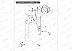 REAR BRAKE LINES & MODULE - ABS
