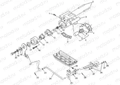 REAR BRAKE Magnum 2X4 W967544 (4936033603C001) | REAR BRAKE Magnum 2X4 W967544 (4936033603C001)