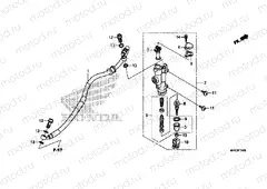 REAR BRAKE MASTER CYLINDER