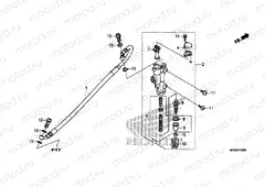 REAR BRAKE MASTER CYLINDER