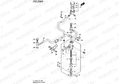 REAR BRAKE MASTER CYLINDER