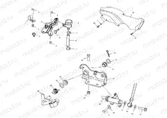 REAR BRAKE MASTER CYLINDER - A01BA50AA (4963716371C001) | REAR BRAKE MASTER CYLINDER - A01BA50AA (4963716371C001)