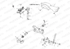 REAR BRAKE MASTER CYLINDER - A04BA25CA/CB (4986208620B06) | REAR BRAKE MASTER CYLINDER - A04BA25CA/CB (4986208620B06)
