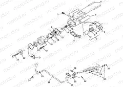 REAR BRAKE Sport 400L W97BA38C and Trail Blazer W97BA25C (4940124012C002) | REAR BRAKE Sport 400L W97BA38C and Trail Blazer W97BA25C (4940124012C002)