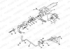 REAR BRAKE Sport 400L W98BA38C (4947234723B014) | REAR BRAKE Sport 400L W98BA38C (4947234723B014)