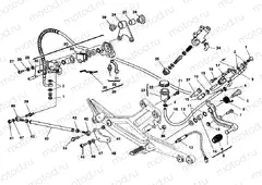 REAR BRAKE SYSTEM » BRAKING SYSTEM